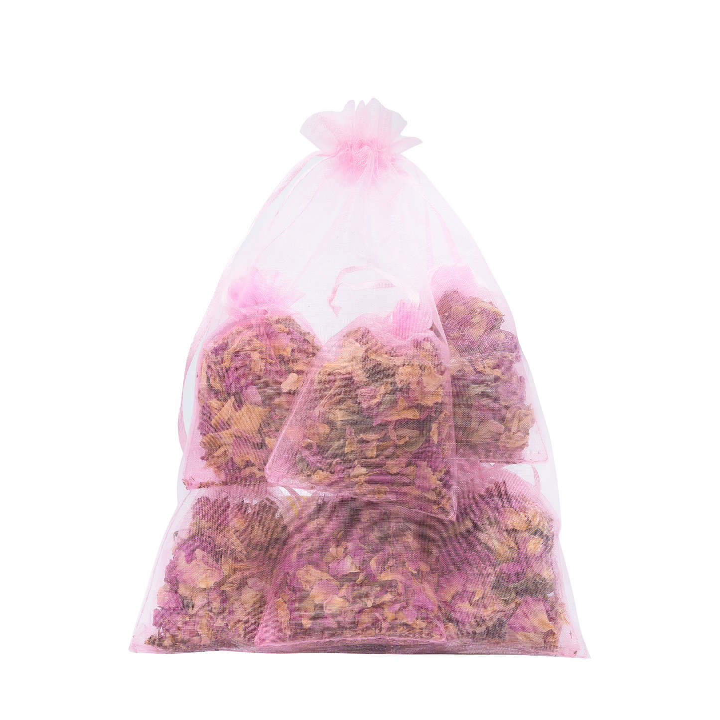 Sušené okvetné lístky ruží (Rosa Damascena)