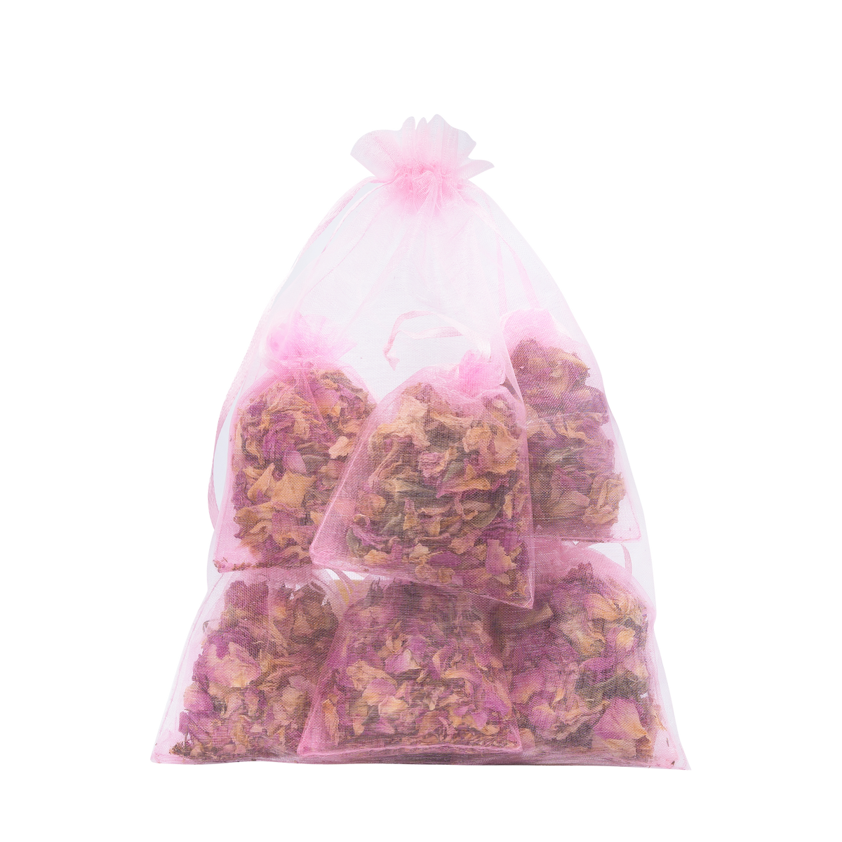 Sušené okvetné lístky ruží (Rosa Damascena)