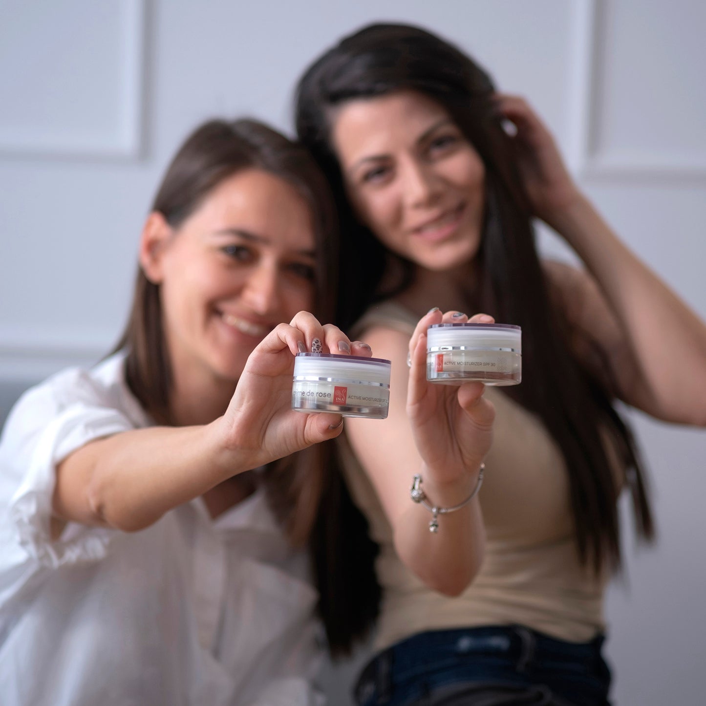 Crème de rose - Hydratačný krém s SPF30 - vysoko obohatený o Organický Esenciálny Ružový olej