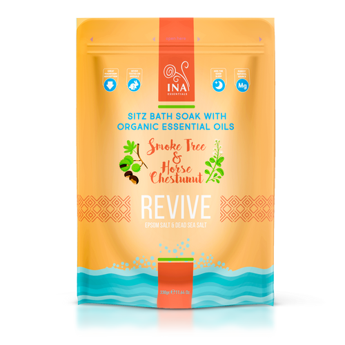 + Darček Revive - Kúpeľová soľ s Pagaštanom konským a Škumpovým olejom na Kŕčové žily a Popôrodnú starostlivosť