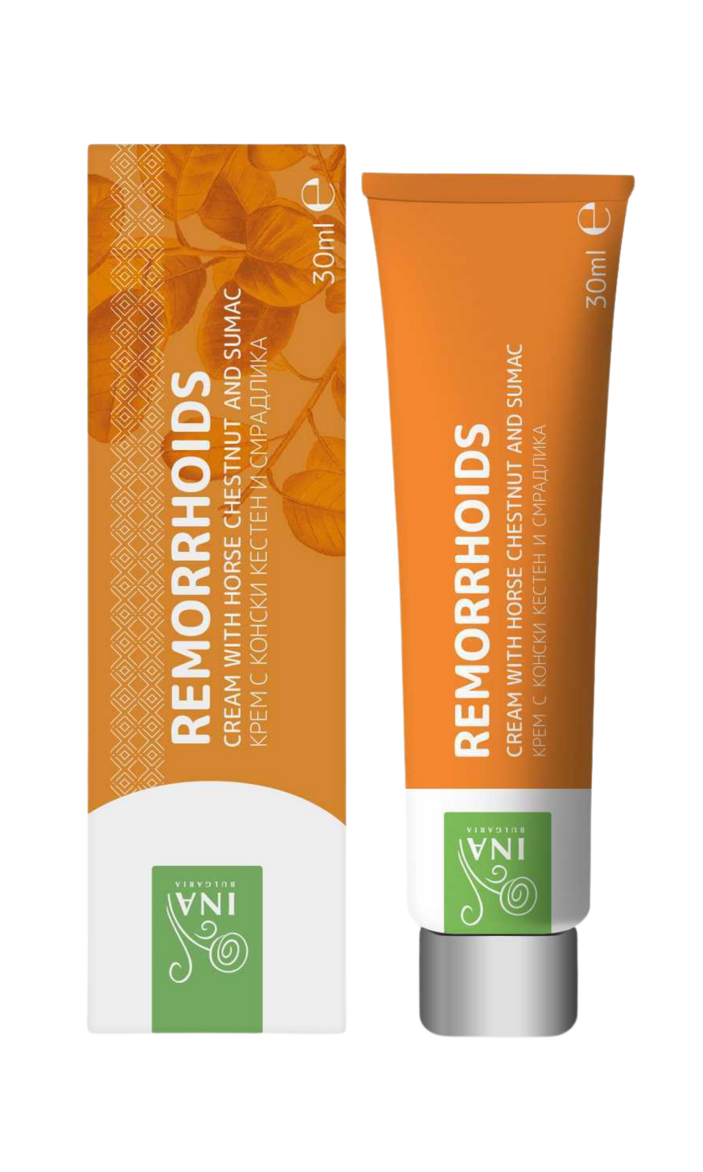 Krém z pagaštanu konského a škumpového oleja na kŕčové žily a HEMOROIDY (30ml)