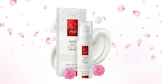 Očný krém proti vráskam Rose Eye Lift s krabičkou a lupienkami ruží