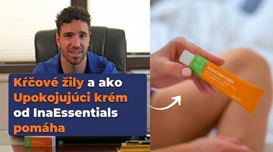 Dr. Bogoev: Rady pri kŕčových žilách a Upokojujúci krém InaEssentials