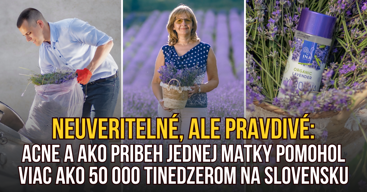 ACNE a ako príbeh jednej matky pomohol viac ako 50 000 tínedžerom na Slovensku!