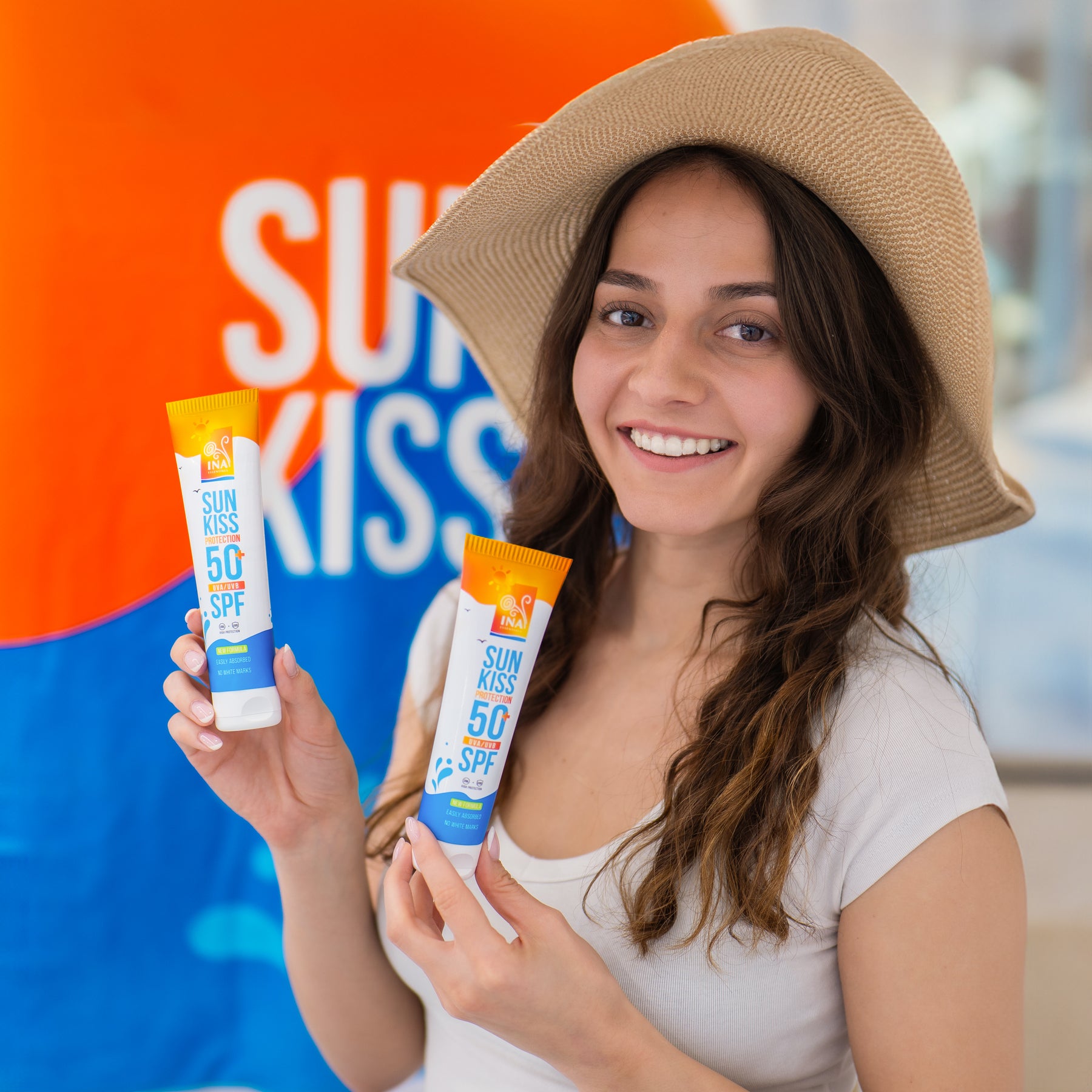 Prírodný Opaľovací Krém na Tvár a Telo SPF 50+ s Organickou Jedľou Bielou