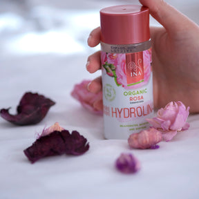Organická Ružová voda - Hydrolina pre Suchú pokožku