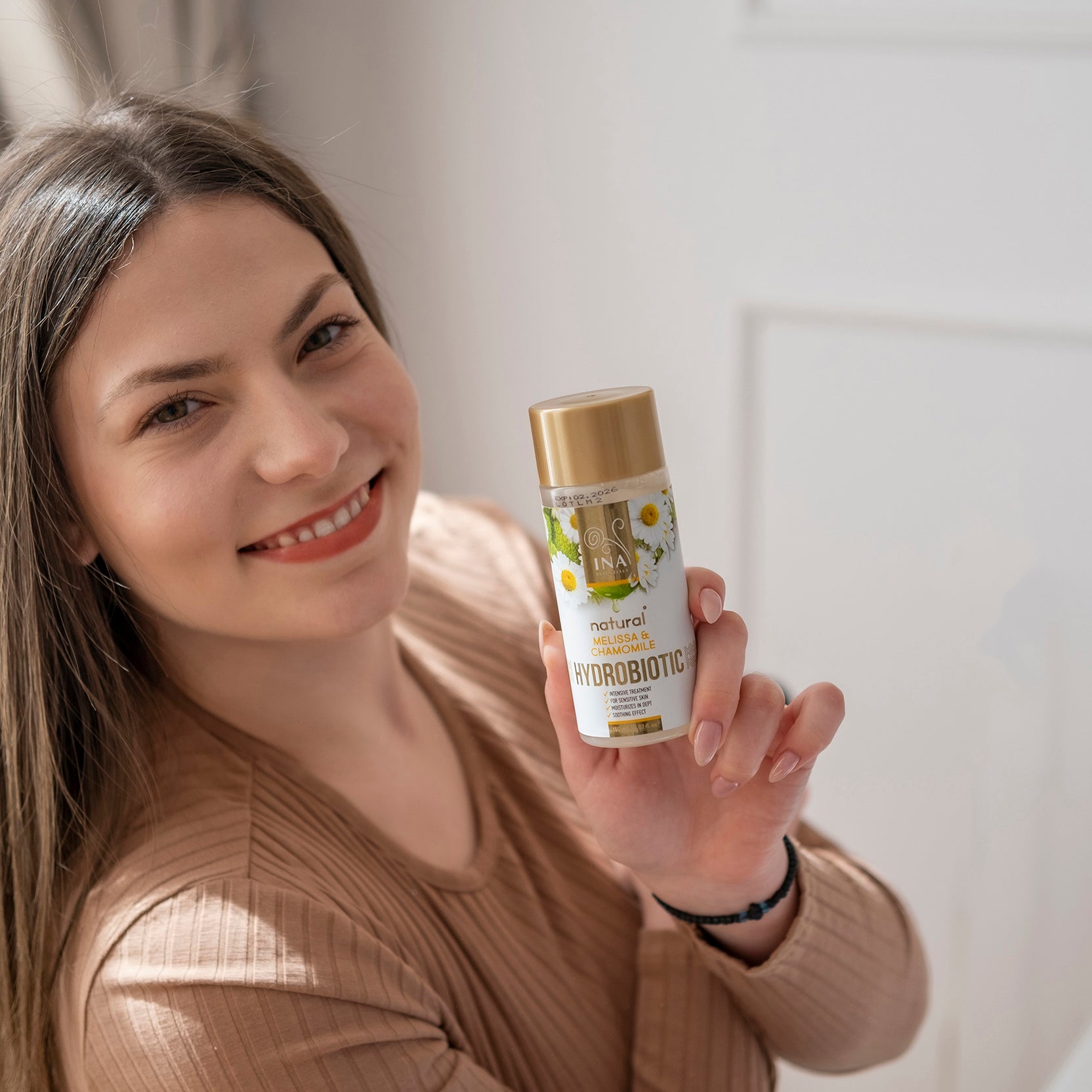Hydrobiotic - Harmanček, Medovka & Aloe Vera - intenzívna upokojujúca starostlivosť pre Citlivú pleť