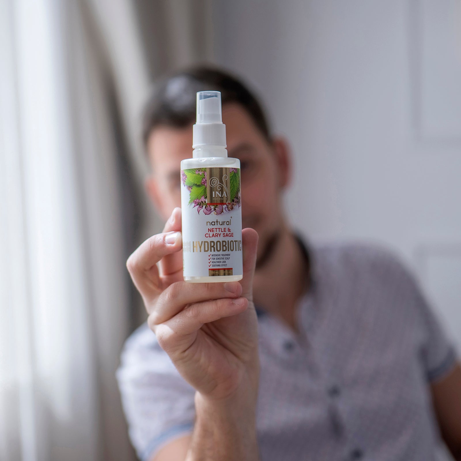 Hydrobiotic - Žihľava & Šalvia - intenzívna starostlivosť pre Vypadávanie vlasov, Lupiny a Citlivú pokožku hlavy