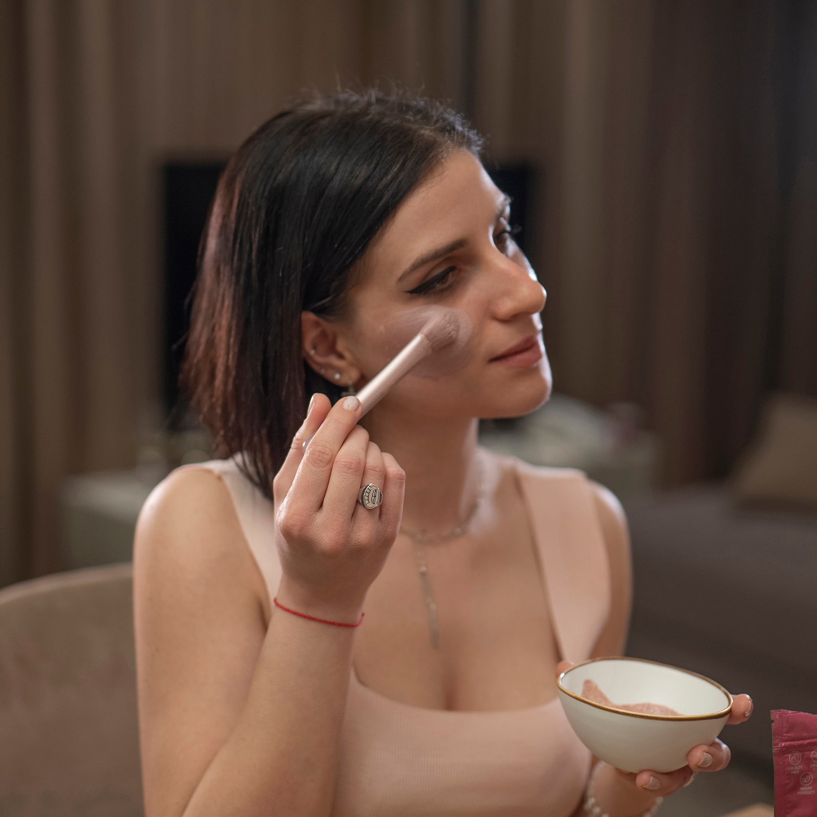 Maska na tvár - Ružová Maskina - intenzívna starostlivosť pre Zrelú a Suchú pleť