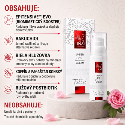 Prémiový očný krém proti starnutiu s ružou - Rose Eye Lift