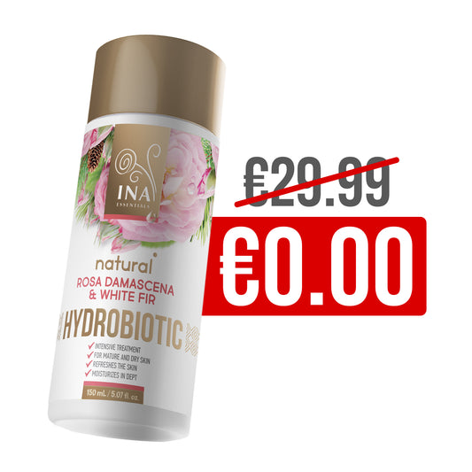 + Darček Hydrobiotic - Ruža, Jedľa biela & Citrónová kôra - intenzívna Anti-Age starostlivosť