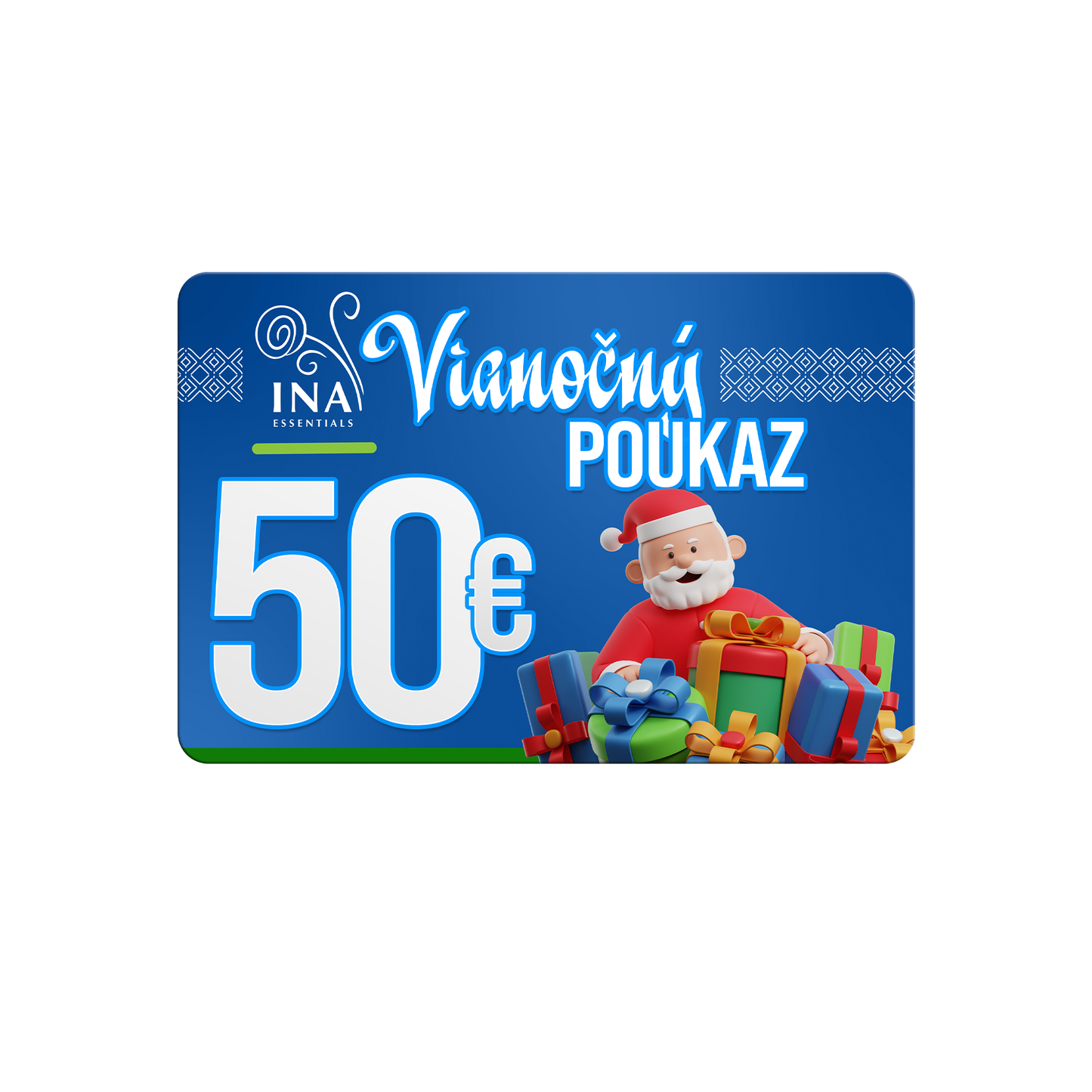 Kúpte si Vianočný poukaz v hodnote 50€, zaplaťte 40€ - Digitálny Poukaz